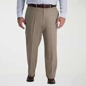 Haggar Iron Free Premium Khaki Mens Classic Fit Pant - Sz 44W x 34L 925187